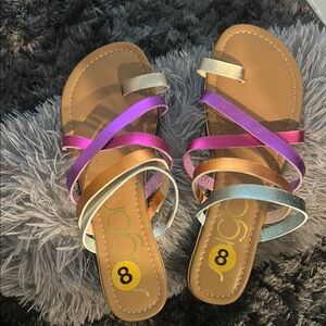 Colorful Strappy Sandals